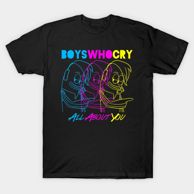 Boys Who Cry T-Shirt by EchoLakeArt